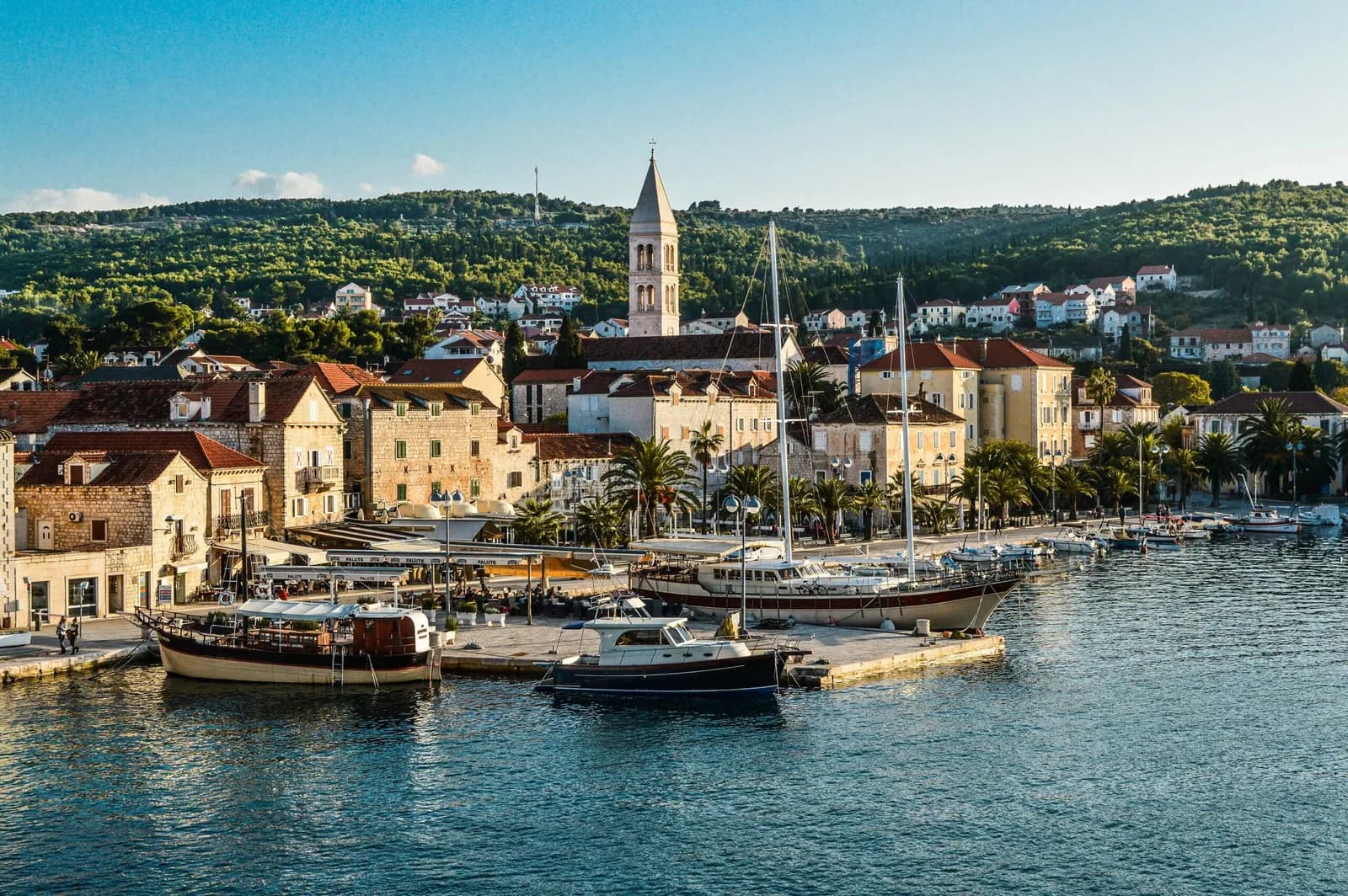Supetar waterfront on Brac for a first-stay planning guide comparing Supetar and Bol